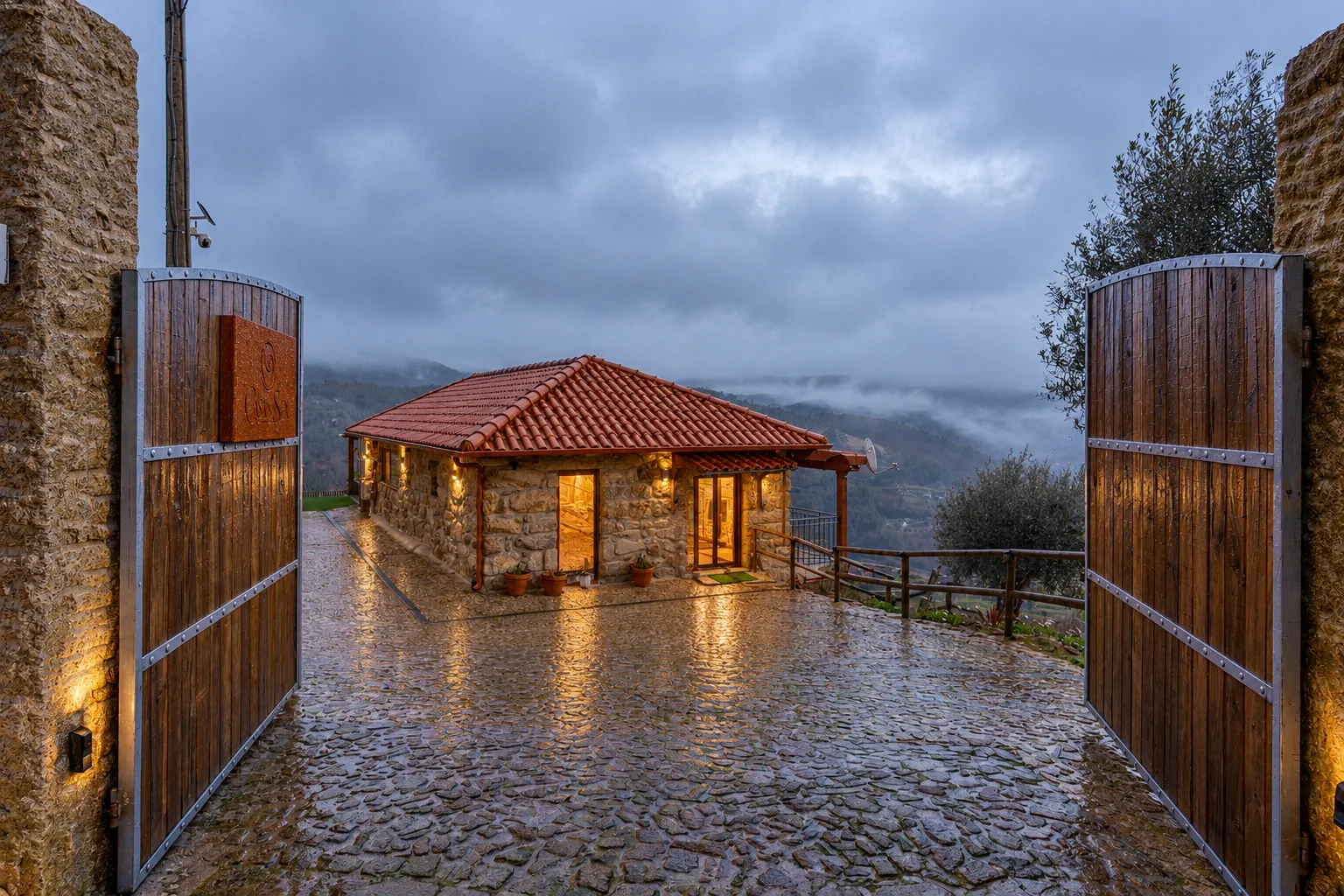 Entrada Casa Inverno